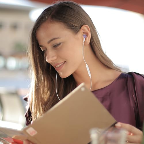 USB C Earbuds for iPhone 18 Pro Max Duo 17 Air 16 15 Plus/iPad, Purple - color: Purple
