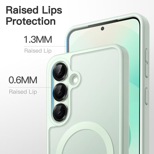 JETech Magnetic Case for Samsung Galaxy S25, Mint - color: Mint, size: Galaxy S25