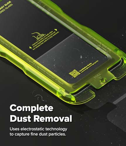 Ringke for Samsung Galaxy A57 5G Screen Protector [Easy Slide, 2 Pack] | Easy Installation with Alignment Tool, Case Friendly Premium 9H Hardness Tempered Glass - size: Galaxy A57