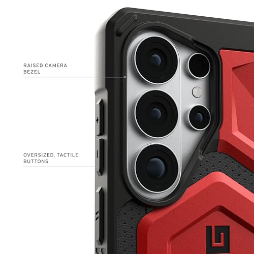 URBAN ARMOR GEAR UAG for Samsung Galaxy S26 Ultra Case 6.9" Monarch Pro - Magnetic Charging Compatible Rugged Military Drop Tested Protective Cover, Crimson - color: Monarch Pro - Crimson