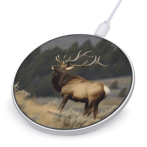 Bull Elk Wireless Charger, Fast Charging Pad