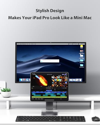 KU XIU Magnetic Wireless Charging Stand Only for iPad Pro 11 M4/M5 2025 - size: Only for iPad Pro 11"-M4/M5