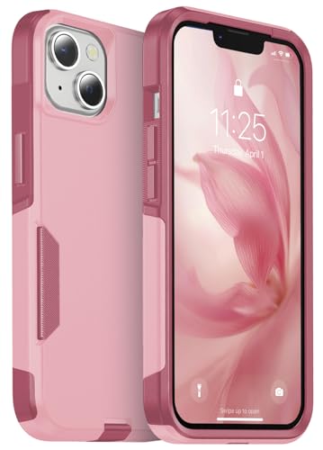 jaroco Magnetic for iPhone 13&14&15 Case Heavy Duty Rugged Dual-Layer Pink - color: Pink, size: iPhone 13&14&15