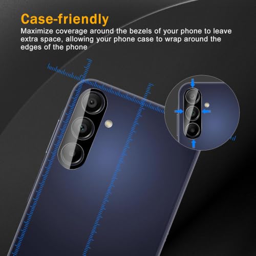 3 Pack Camera Lens Protector for Samsung Galaxy A15 5G - size: Galaxy A15