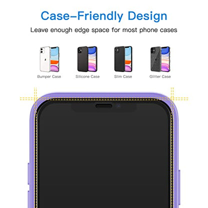 JETech One Touch Screen Protector for iPhone 11/XR, 2-Pack - size: iPhone 11/XR
