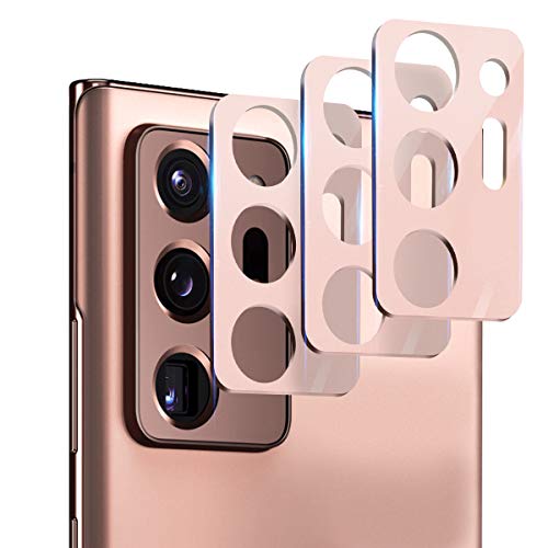 Suoman 3-Pack for Samsung Note 20 Ultra Camera Lens Protector - [Aluminum alloy] [Does not Affect Night Shots] 9H Hardness Tempered Glass Film - Mystic Bronze - color: Mystic Bronze