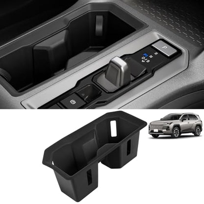 Car Cup Holder Insert Compatible with Toyota RAV4 2026 Accessories, Silione Center Console Cup Holder Inserts Non-Slip Anti-Spill Drink Holder Protector
