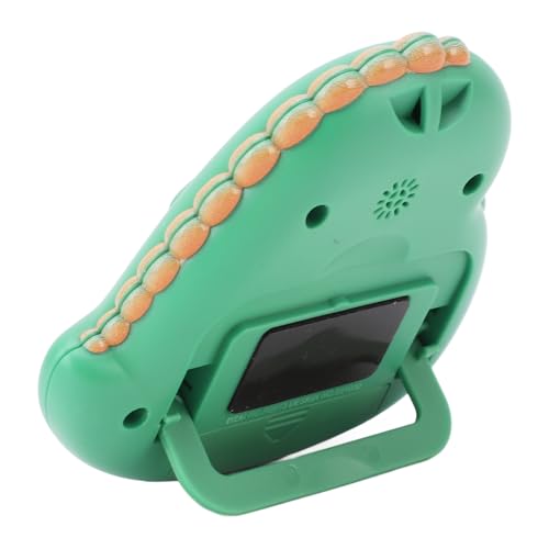 CCYLEZ Kids Timer, Cute Dinosaur Shape with Large LCD Display Digital Countdown Stopwatch for Children Teachers Students ABS Plastic Green - color: Green