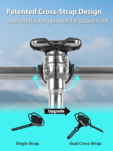 Bone Bike Tie 6 Pro, Universal Bike Phone Stem Mount for 4.7"-7.2" Phones