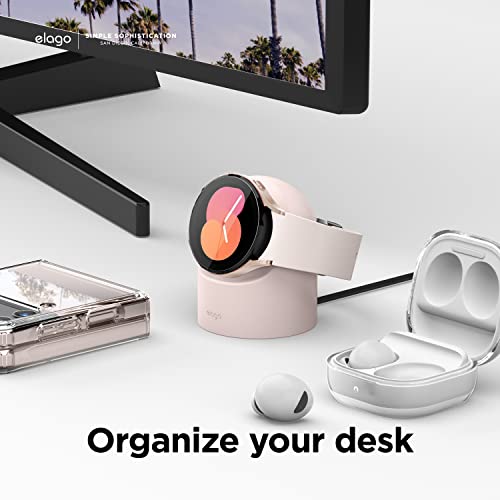 elago GW2 Charging Stand for Samsung Galaxy Watch Series - color: Sand Pink
