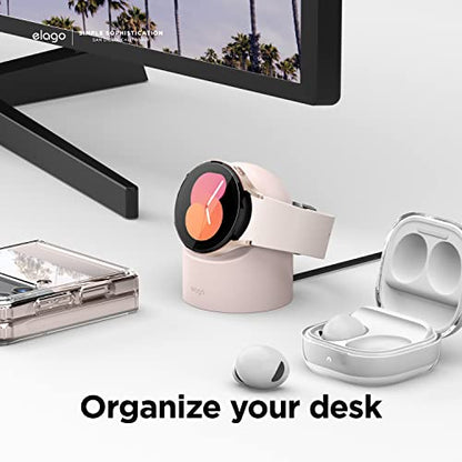 elago GW2 Charging Stand for Samsung Galaxy Watch Series - color: Sand Pink