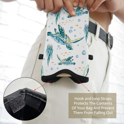 Cell Phone Sleeve Pouch with Adjustable Strap - Sea Turtle - color: Turtle