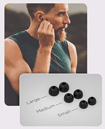 Thore iPhone Earphones (Apple MFi Certified) V120 in Ear Wired Lightning Earbuds (Sweat/Water Resistant) Headphones with Mic/Volume Remote for iPhone 12/13/14 Pro Max - Red - color: Red