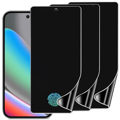 3 Pack Privacy Screen Protector for Google Pixel 10 6.3", Ultra-Thin Anti-Spy Soft TPU Hydrogel Protective Film for Google Pixel 10 - Self-Healing, Touch Sensitive, Case Friendly - size: Google Pixel 10