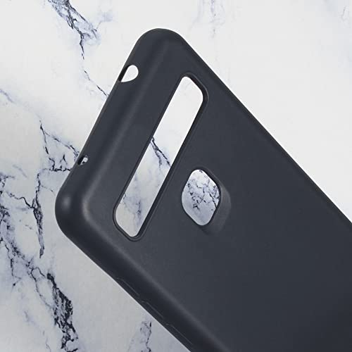 Protective Case for TCL 10L - Black | 6.53" Slim Shockproof Bumper Back Cover Anti-Scratch Flexible TPU Shell, Grip-Friendly - color: Black