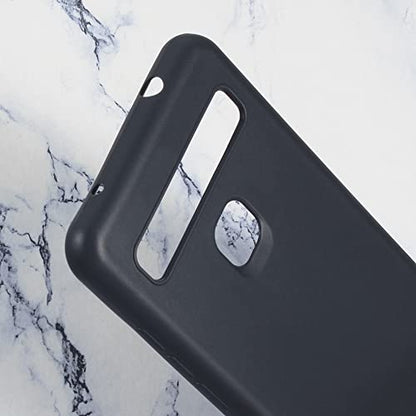 Protective Case for TCL 10L - Black | 6.53" Slim Shockproof Bumper Back Cover Anti-Scratch Flexible TPU Shell, Grip-Friendly - color: Black