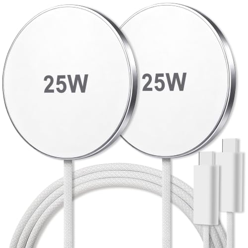 MagSafe Charger 25W Magnetic Wireless Charger Fast Charging Pad - color: SILIVER-1