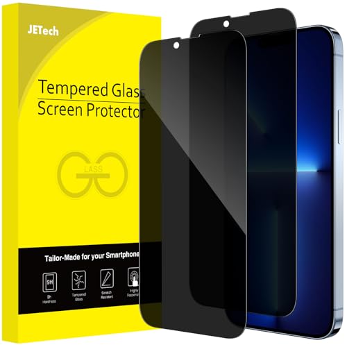 JETech Privacy Screen Protector for iPhone 13 Pro Max, 2-Pack - size: iPhone 13 Pro Max