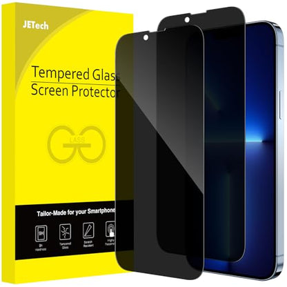 JETech Privacy Screen Protector for iPhone 13 Pro Max, 2-Pack - size: iPhone 13 Pro Max