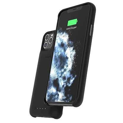 mophie 401004407 Juice Pack Access - Ultra-Slim Wireless Charging Battery Case - Made for Apple iPhone 11 Pro Max - Black - color: Black