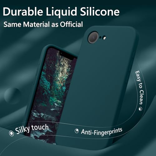 FireNova Magnetic for iPhone 17e Case/iPhone 16e Case,Teal | Compatible with MagSafe, Silicone Upgraded [Camera Protection] Phone Case, with Soft Anti-Scratch Microfiber Lining Inside - color: Teal, size: Iphone 17e/Iphone 16e