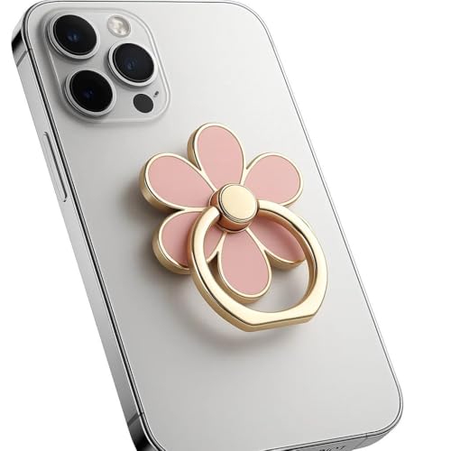 NXVX Phone Ring Holder Set, White & Pink, 2-Pack Grip - color: White / Pink