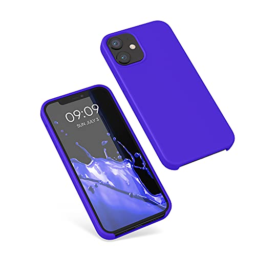 kwmobile Case Compatible with Apple iPhone 12 mini Case - TPU Silicone Phone Cover with Soft Finish - Baltic Blue - color: Baltic Blue, size: iPhone 12 mini
