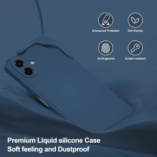 Silicone Case for Samsung Galaxy A07 4G / 5G, Blue - color: Blue, size: Samsung Galaxy A07