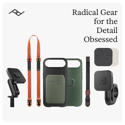 Peak Design Mobile Everyday Phone Case for iPhone 17 Pro Max, Sage, Slim Profile, Drop Protection, Weatherproof Fabric Shell, SlimLink Connects to Mobile Mounts & Gear - color: Sage, style: Everyday Case