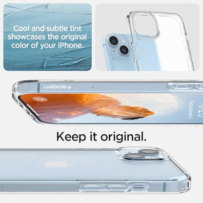 Spigen Ultra Hybrid Designed for iPhone 14 Case (2022) [Anti-Yellowing], [Military-Grade Protection] - Frost Clear - color: Frost Clear, size: iPhone 14