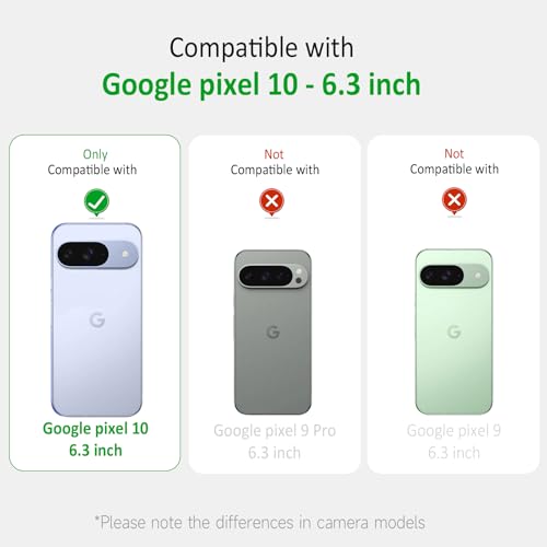 for Google Pixel 10 Crossbody Case Clear Neck Hanging Strap Adjustable Shoulder Lanyard Phone Cover Women Girls Soft TPU Slim Anti-Drop Protection Mobile Case for Pixel 10 - Rainbow - size: for Google Pixel 10