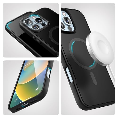 ENCASED Wallet Case Set for iPhone 16 Pro with Removable Card Holder (iPhone 16 Pro) Black - size: iPhone 16 Pro