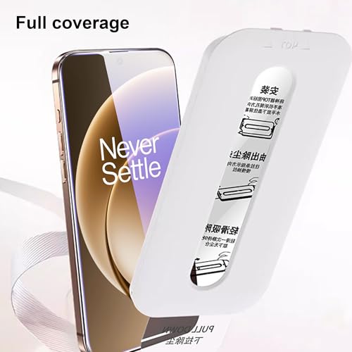 for OnePlus 15 Privacy Screen Protector, 9H Hardness Anti-Scratch Tempered Glass flim, Auto- Dusting,bubble-free(2 PACK) - color: OnePlus 15