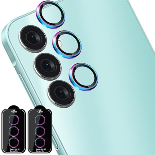 Zeking 2 Set for Samsung Galaxy A16 5G Camera Lens Protector - color: Color