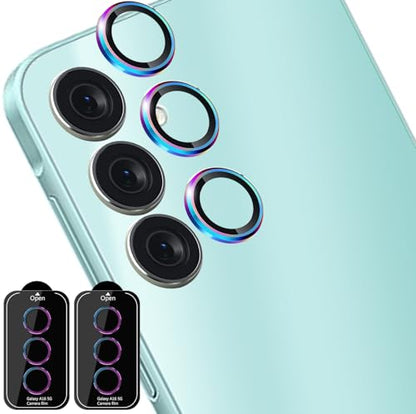 Zeking 2 Set for Samsung Galaxy A16 5G Camera Lens Protector - color: Color