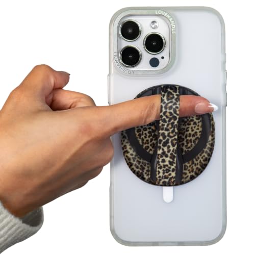 LOVEHANDLE Original Universal Phone Grip - Leopard - color: Leopard