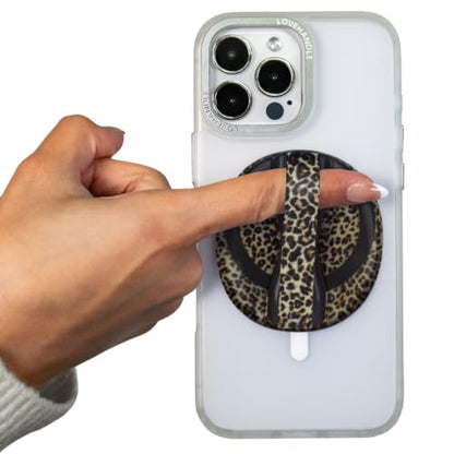 LOVEHANDLE Original Universal Phone Grip - Leopard - color: Leopard