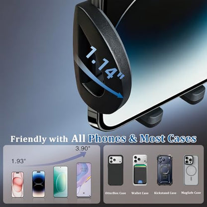 Car Phone Holder for Windshield, Suction Cup Phone Mount