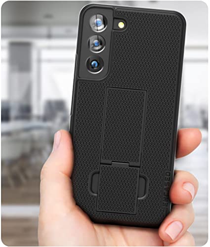 DuraClip Designed for Samsung Galaxy S22 Plus Belt Clip Case, Slim Phone Case with Holster (S22+) - size: S22 Plus