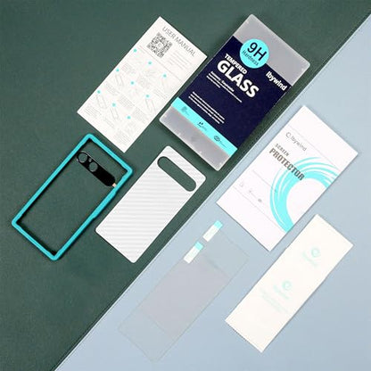 Ibywind for Sony Xperia 10 VII 5G Screen Protector,2 Pack,9H Hardness Tempered Glass and Camera Lens Protector,with Alignment Frame,Full Coverage,Bubble Free,Fingerprint Unlock,Scratch Resistant - size: Xperia 10 VII