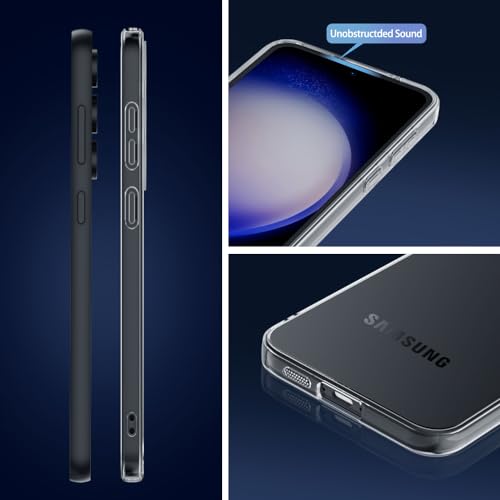 X-level Samsung Galaxy S23 FE Case Clear Slim Fit Ultra-Thin Super Soft TPU S23 FE Phone Cover Light Protective Anti-Slip Grip Scratch Resistant Phone Cases for Samsung S23 FE/ S23 FE 5G -Clear - color: Clear