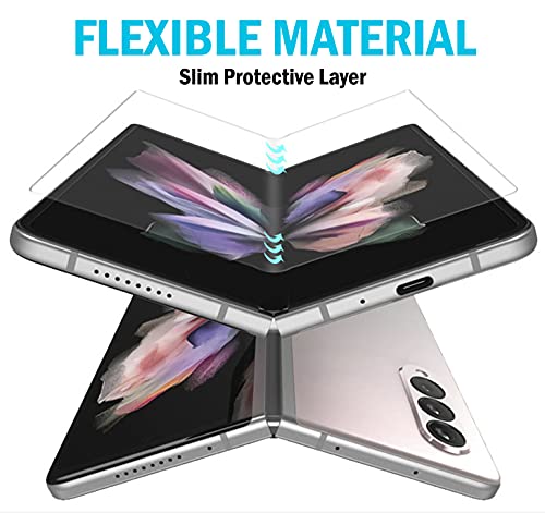 Screen Protector Wrap for Samsung Galaxy Z Fold 3 Phone - Clear