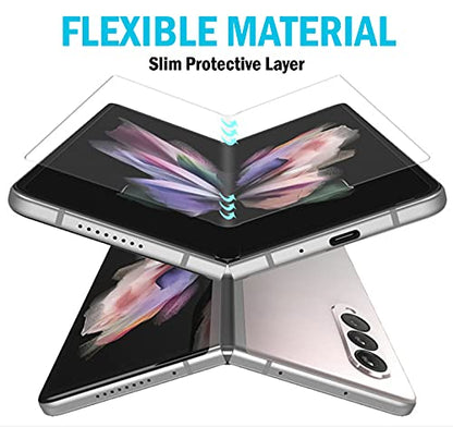 Screen Protector Wrap for Samsung Galaxy Z Fold 3 Phone - Clear