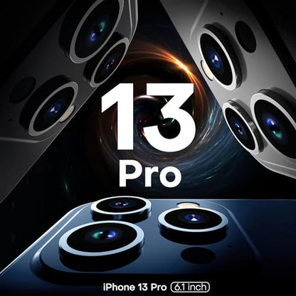 TAURI for iPhone 13 Pro Case, Compatible with MagSafe, Clear | with Screen Protector, Not-Yellowing Military-Grade Protection, Shockproof Slim Magnetic Case for iPhone 13 Pro - color: A-Magnetic Clear