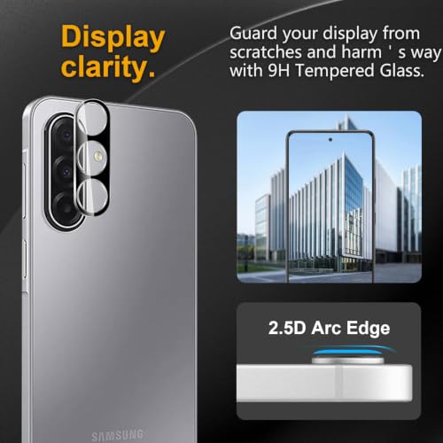 3 Pack Camera Lens Protector for Samsung Galaxy A17 5G - size: Galaxy A17