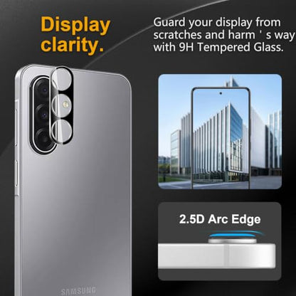 3 Pack Camera Lens Protector for Samsung Galaxy A17 5G - size: Galaxy A17