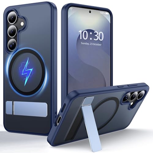 for Samsung Galaxy S25 Case with MagSafe Blue - color: Blue, size: Galaxy S25 with Stand