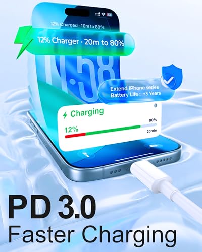 3FT USB A to USB C Cable, Carplay USB C Charger Cord for iPhone 17 16 - size: 3FT, style: USB-A