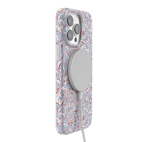 Casely iPhone 14 Pro Case | Coastal Carolina | Painted Flowers | Compatible with MagSafe | Classic Ultra Thin Design - color: Coastal Carolina | Painted Flowers, size: Iphone 14 Pro