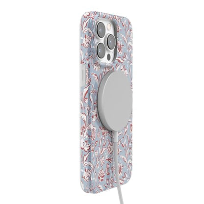 Casely iPhone 14 Pro Case | Coastal Carolina | Painted Flowers | Compatible with MagSafe | Classic Ultra Thin Design - color: Coastal Carolina | Painted Flowers, size: Iphone 14 Pro